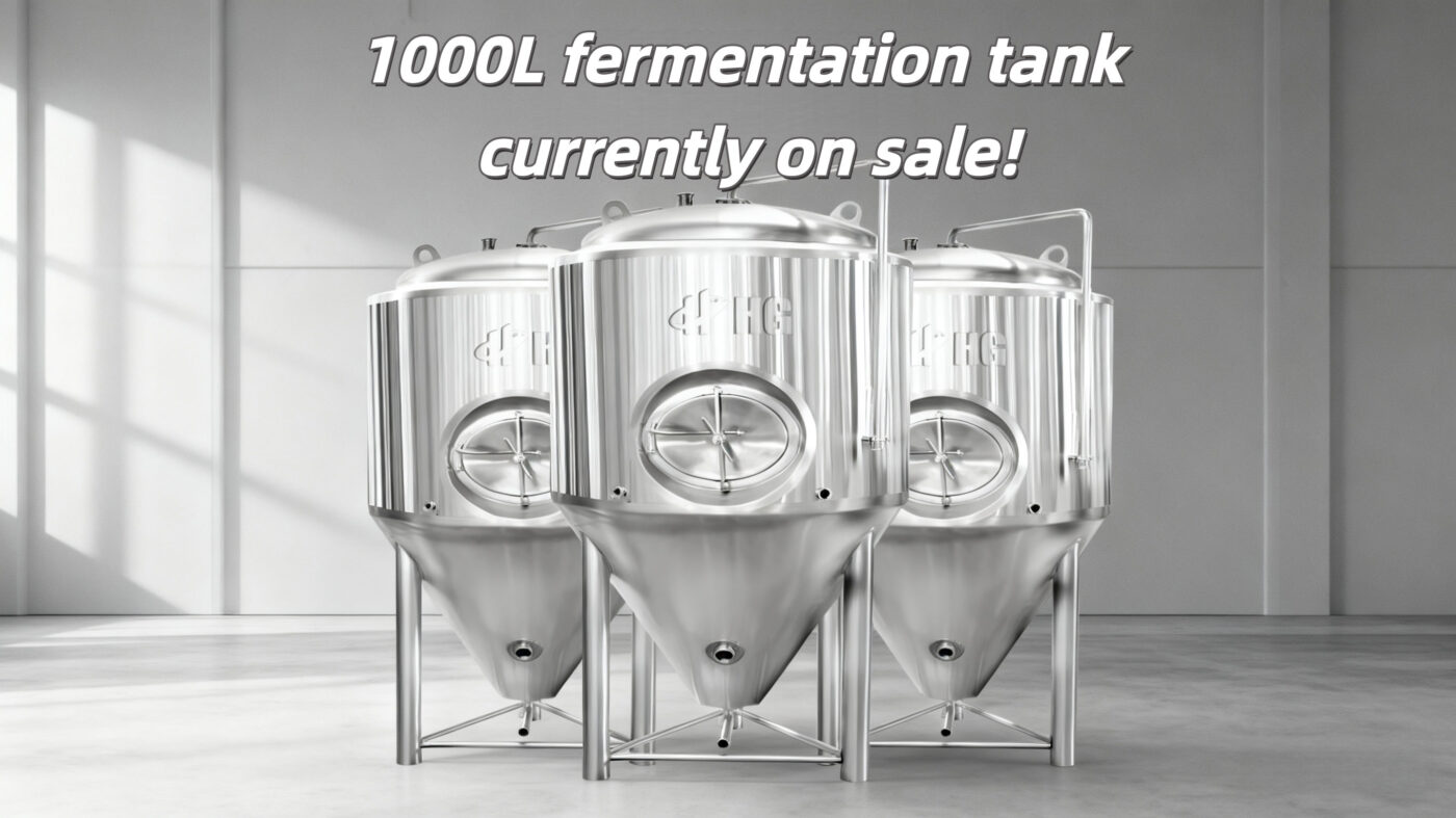 1000L fermentation tanks