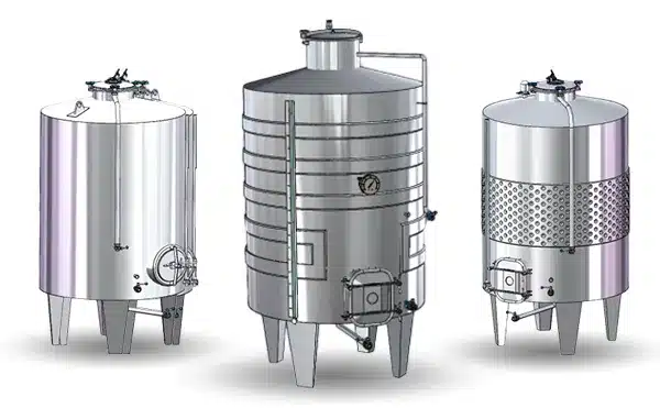 Wine Fermentation Tanks