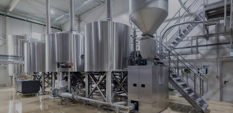 Beer production equipment
