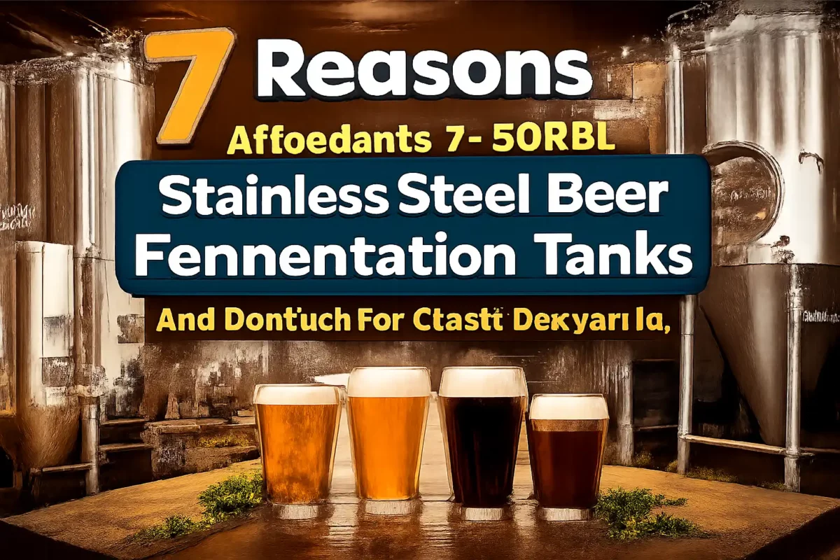 Beer Fermentation Tank
