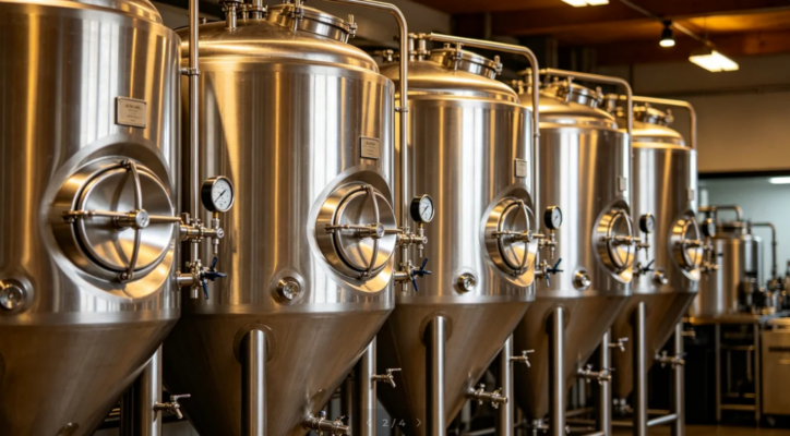 Beer Production Tanks