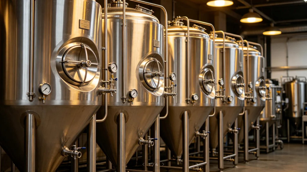 Beer Production Tanks