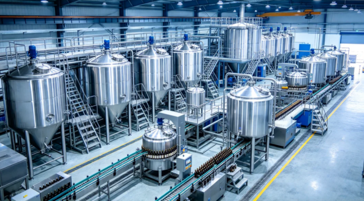20000L Beer Factory Production Line