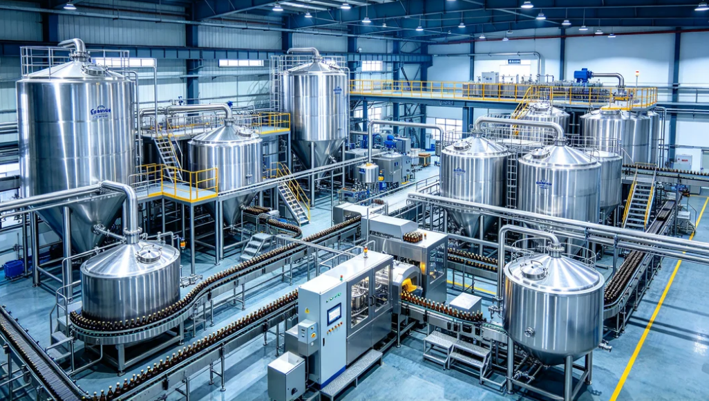 20000L Beer Factory Production Line