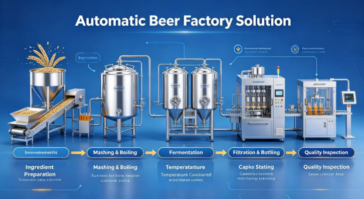 Automatic Beer Factory Solution