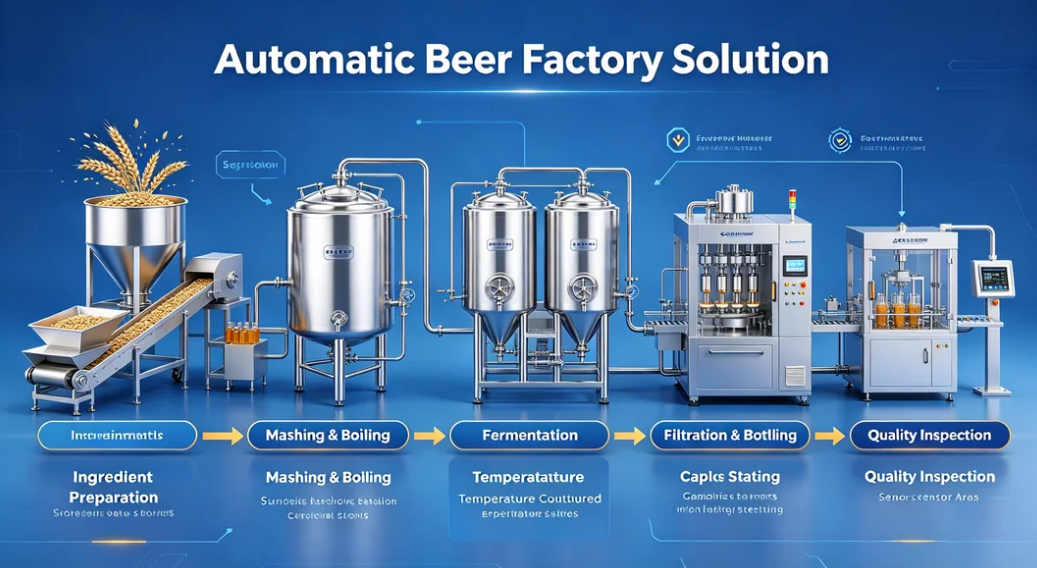 Automatic Beer Factory Solution