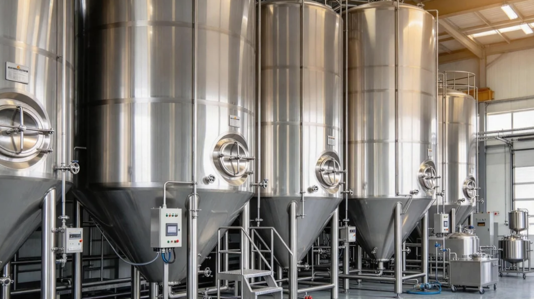 High Capacity Fermentation Tanks