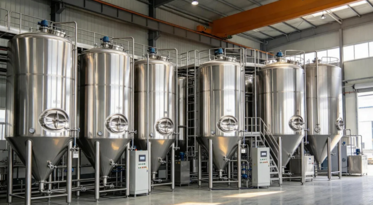 High Capacity Fermentation Tanks