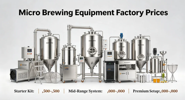 Micro Brewing Equipment Factory Prices